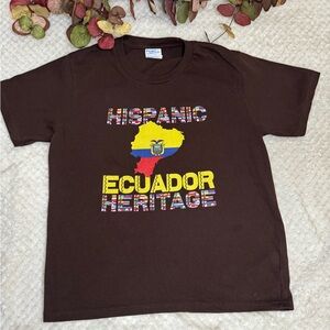 Ecuador Hispanic Heritage Kids T-shirt